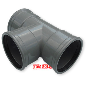 PVC MANCHET T-STUK 87° / 90°