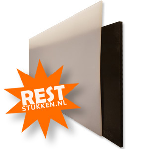 RESTSTUK HDPE XT NATUREL / WIT