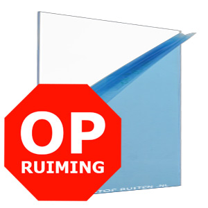 OPRUIMING ACRYLAAT RUIT HELDER GS = gegoten kwaliteit