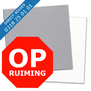 OPRUIMING ALUPANEL GRIJS / WIT RAL 9006 / 9016