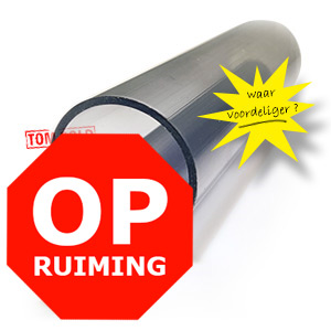 OPRUIMING PVC DOORZICHTIG Tom Sold