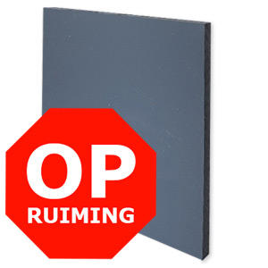 OPRUIMING PVC XT GRIJS RAL 7011