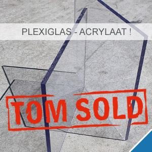 PLEXIGLAS – ACRYLAAT PLAAT HELDER