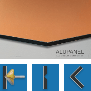 ALUPANEL KOPER-LOOK MAT METALLIC