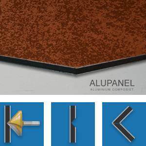 ALUPANEL KOPER PATINA LOOK