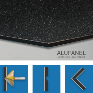 paspoort Voorzitter Trein ALUPANEL MAT ZWART METALLIC - Tom Sold