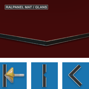RALPANEL 3004 PURPERROOD 1* MAT 1* GLANS
