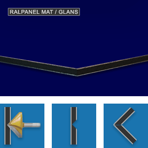 RALPANEL 5022 NACHTBLAUW 1* MAT 1* GLANS
