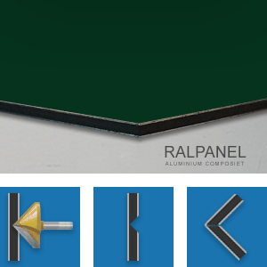 RALPANEL 6005 MOSGROEN 1* MAT