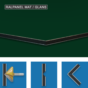 RALPANEL 6005 MOSGROEN 1* MAT 1* GLANS