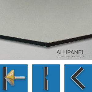 ALUPANEL CHAMPAGNE MAT METALLIC