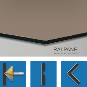 RALPANEL 1019 GRIJSBEIGE 1* MAT