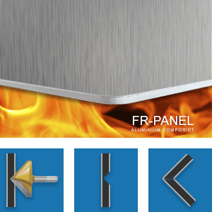 FR-PANEL ZINK-LOOK LICHTGRIJS