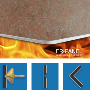FR-PANEL CORTEN-STAAL LOOK II