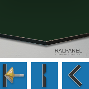 RALPANEL 6009 DENNENGROEN 1* MAT