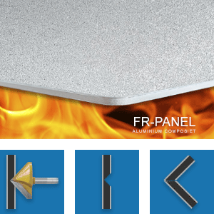 FR-PANEL ZILVER METALLIC