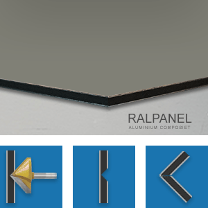 RALPANEL 7023 BETONGRIJS 1* MAT