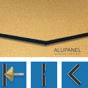 ALUPANEL GOUD 1* MAT 1* GLANS