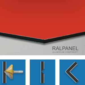 RALPANEL 3000 VUURROOD 1* MAT