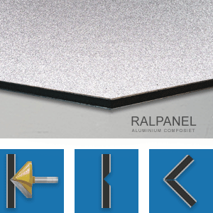 RALPANEL – 9006 BLANK ALUMINIUM 1* MAT METALLIC